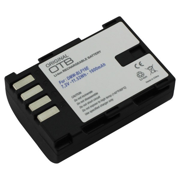 Batteri til Panasonic DMC-GH3A 1800mAh