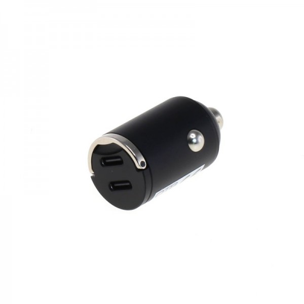 bil Ladeadapter 2x USB-C) USB Strømforsyning USB-PD 40W