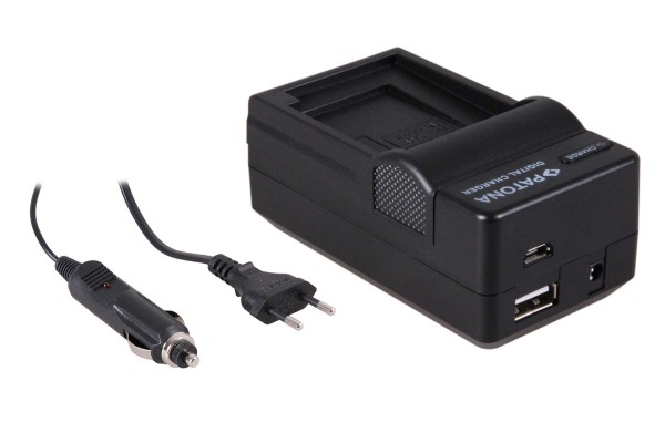 NB-10L Batterioplader med micro USB