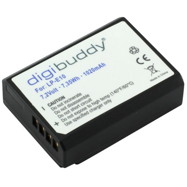 Original Digibuddy Batteri til Canon EOS 1200D