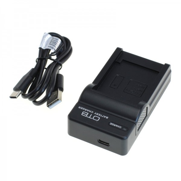 Batterilader med USB-C för Samsung Digimax U-CA 505