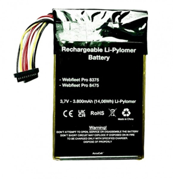 Batteri til Webfleet Solutions PRO 8375